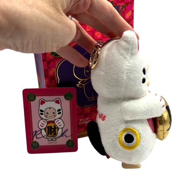 RARE Pop Sunday "Lucky Cat" Kewpie Doll, Get Lucky Kewpish Love, Open Box - Picture 3 of 7
